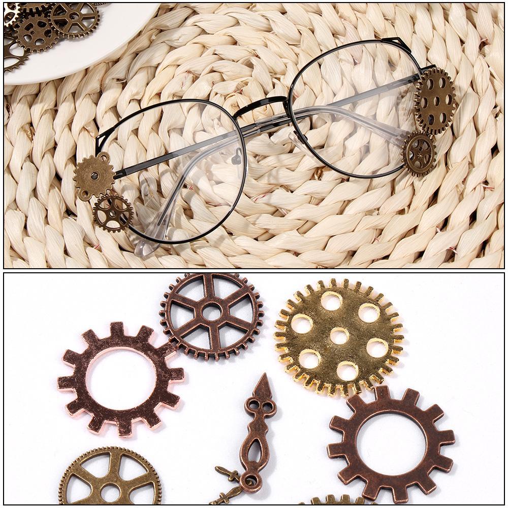 100g Bánh Răng Steampunk 10-50mm Cho Làm Trang Sức