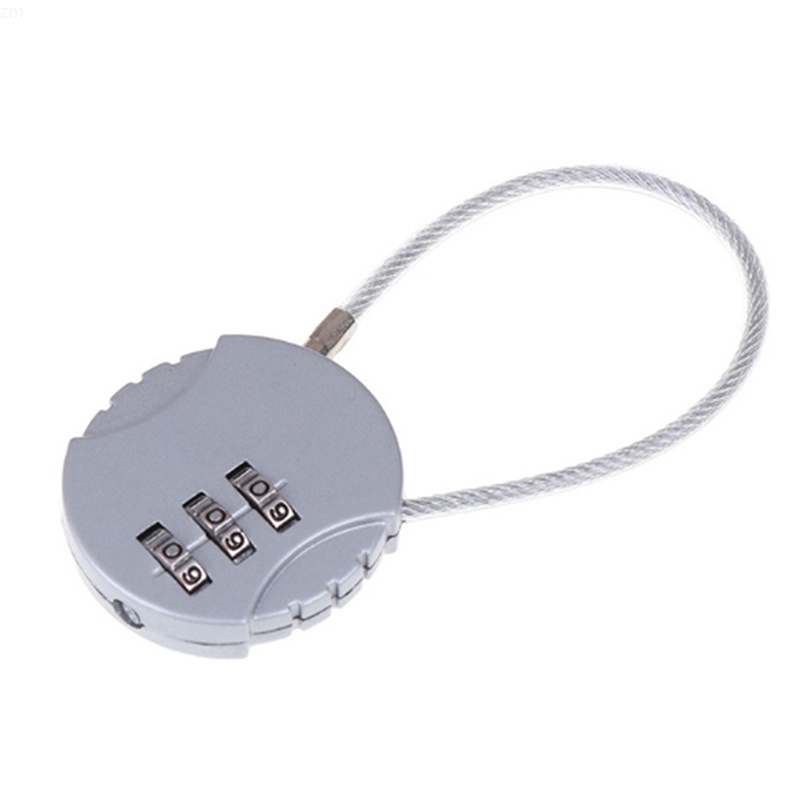 Ổ Khóa Dây Cho Xe Đạp Zm222.vn