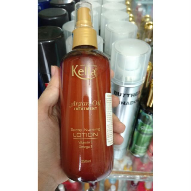 Sữa xịt dưỡng tóc Kella Argan oil 250ml date new2020