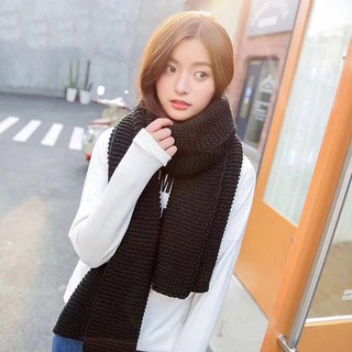 Khăn Len Sợi To Style Hàn Quốc KTT5 , khăn đan len
