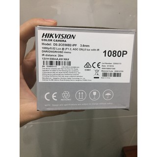 DS-2CE56B2-IPF , camera đi dây hikvision 2MP
