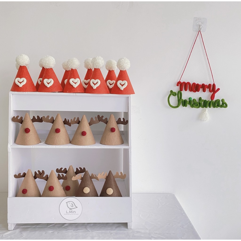 Nón party đỏ noel