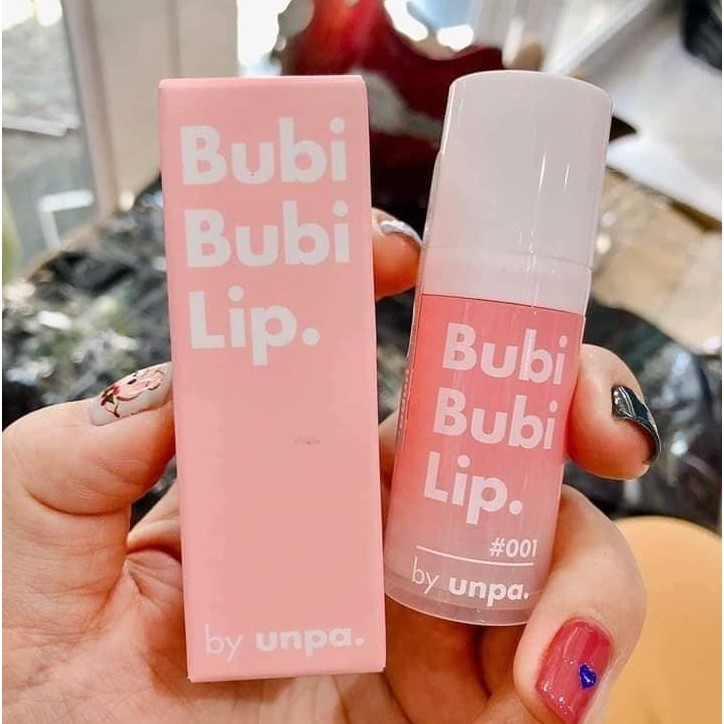 MẪU MỚI - Tẩy Tế Bào Chết Môi Sủi Bọt Unpa Bubi Bubi Lip - GEL THẢI ĐỘC, TẨY DA CHẾT MÔI