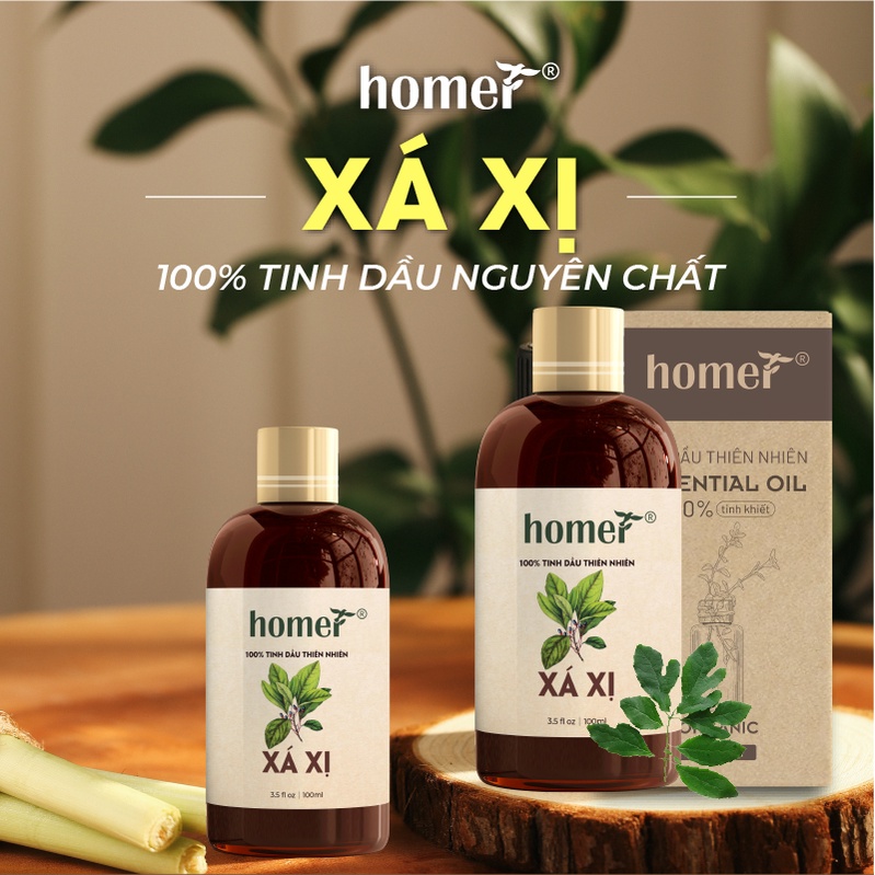 Tinh dầu Xá Xị Homer - Safrol Essential Oil - đạt chuẩn chất lượng kiểm định