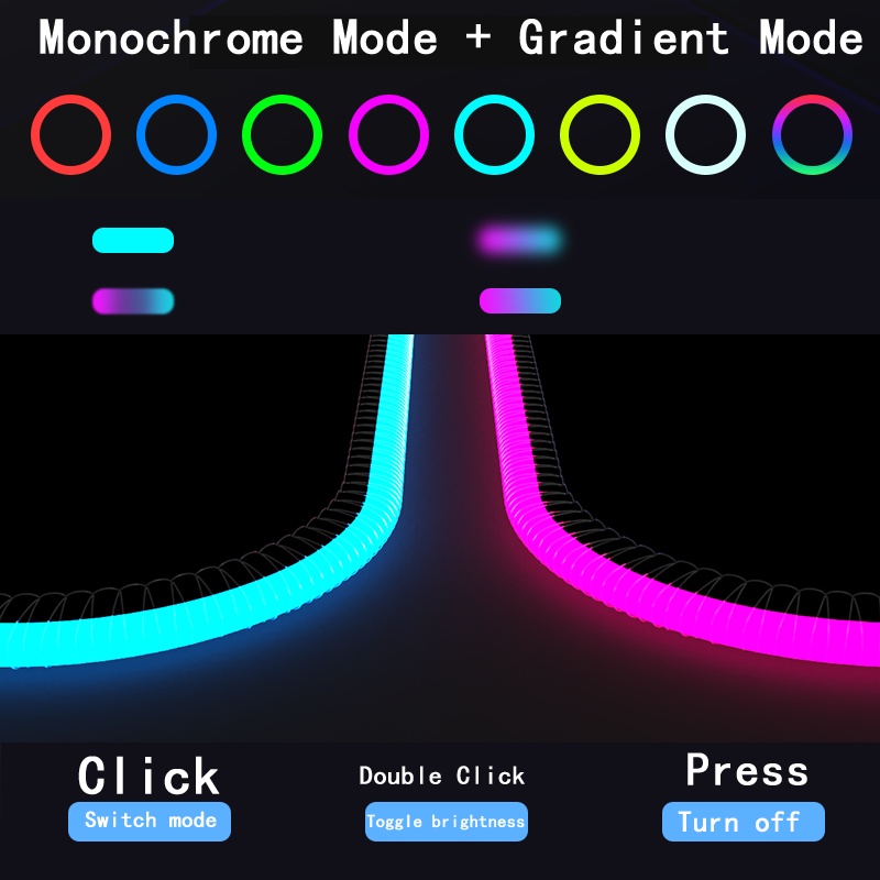 Tấm Lót Chuột Và Bàn Phím Chơi Game Cỡ Lớn Có Đèn Nền Led RGB In Hình Anime