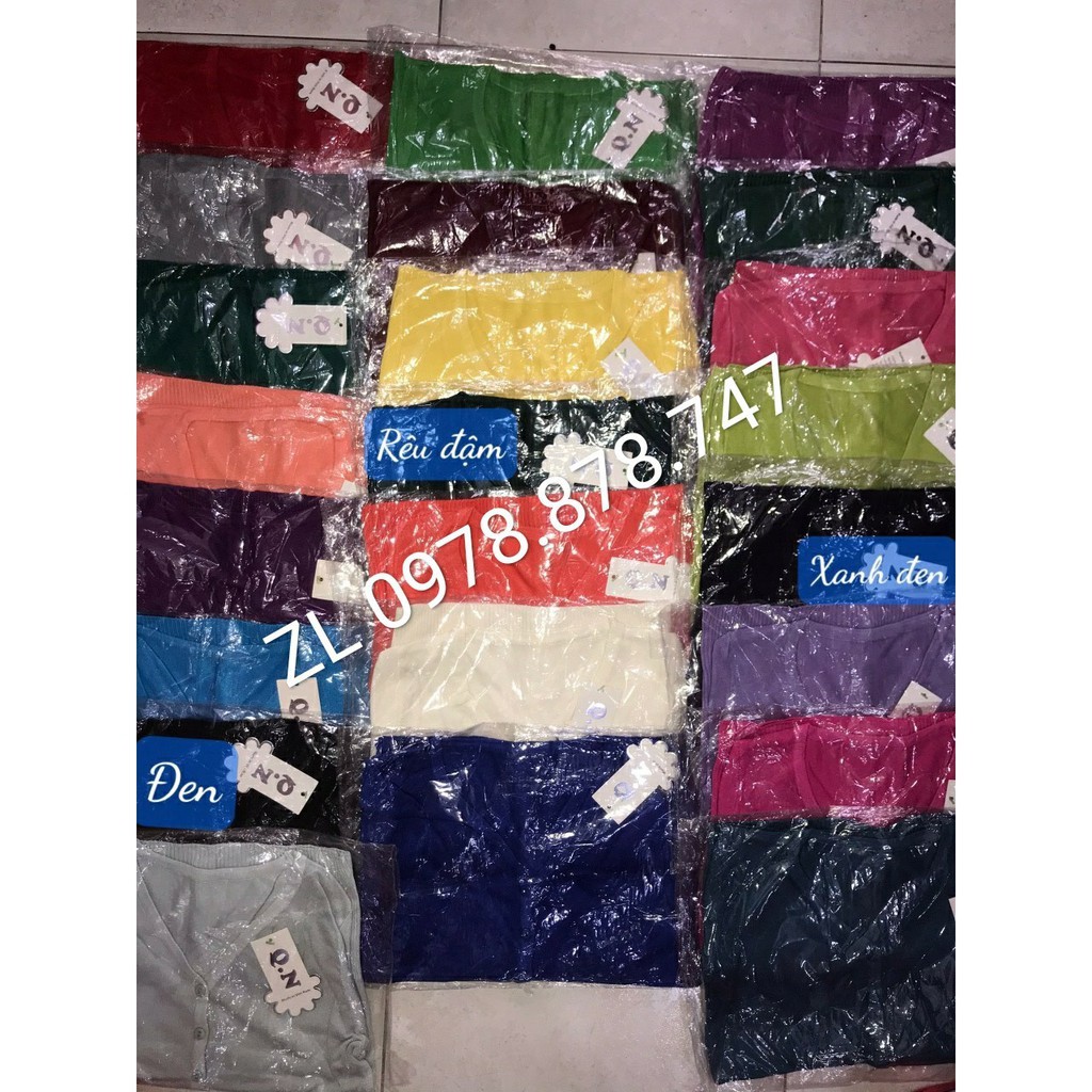 Áo Khoác Len Nữ Dây Kéo 2 Đầu