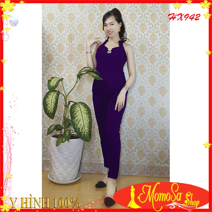 Đồ Bộ Nữ Mặc Nhà Thun Cát Hàn. Hình Chụp Thật Sản Phẩm. Thun loại 1- MOMOSA Shop