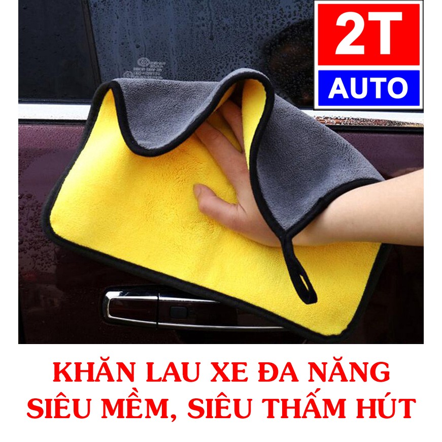 KHĂN LAU XE ĐA NĂNG SIÊU MỀM SIÊU THẤM HÚT CHO XE HƠI Ô TÔ:   SKU:346