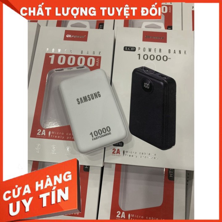 [GIÁ RẺ NHẤT] [CHẤT LƯỢNG SỐ 1]  sạc dự phòng mini tiện gọn sạc cực nhanh - bảo hành 12 tháng