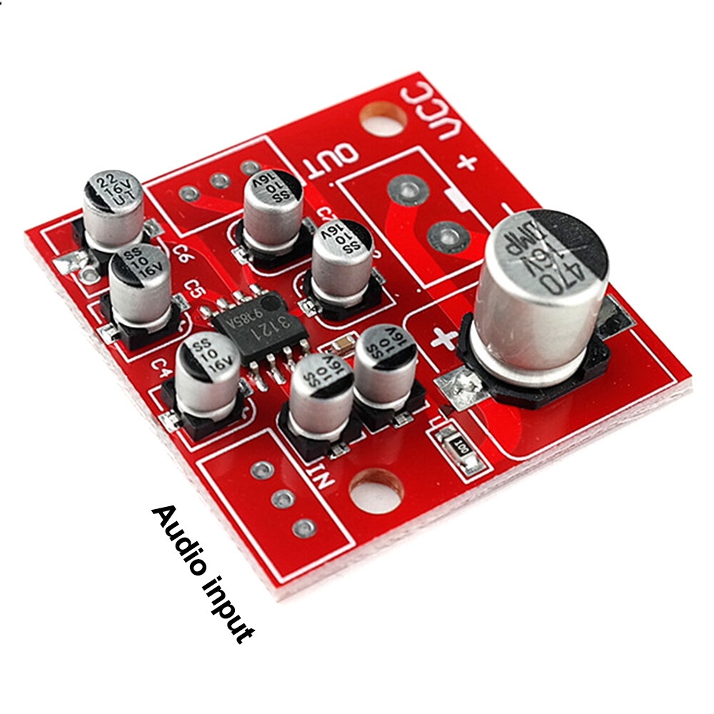 Bảng mạch khử tiếng ồn ZIQQUCU BA3121 DC 5-15V khuếch đại âm thanh dành cho máy tính xe hơi