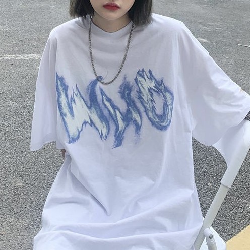 Áo thun tay lỡ nam nữ, áo phông form rộng chất cotton mát mịn thấm hút mồ hôi in hình sleep