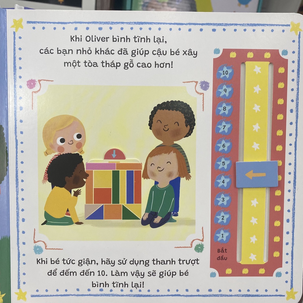 Sách tương tác - Những cảm xúc nhỏ quan trọng của bé – Đôi khi mình tức giận