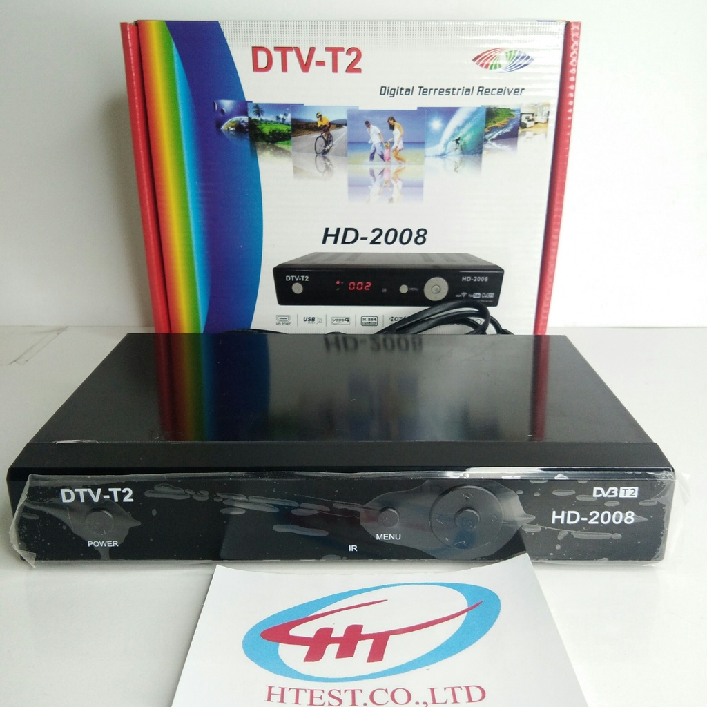 Đầu thu mặt đất DVB-T2 Patensat HD-2008 - Hàng nhập khẩu
