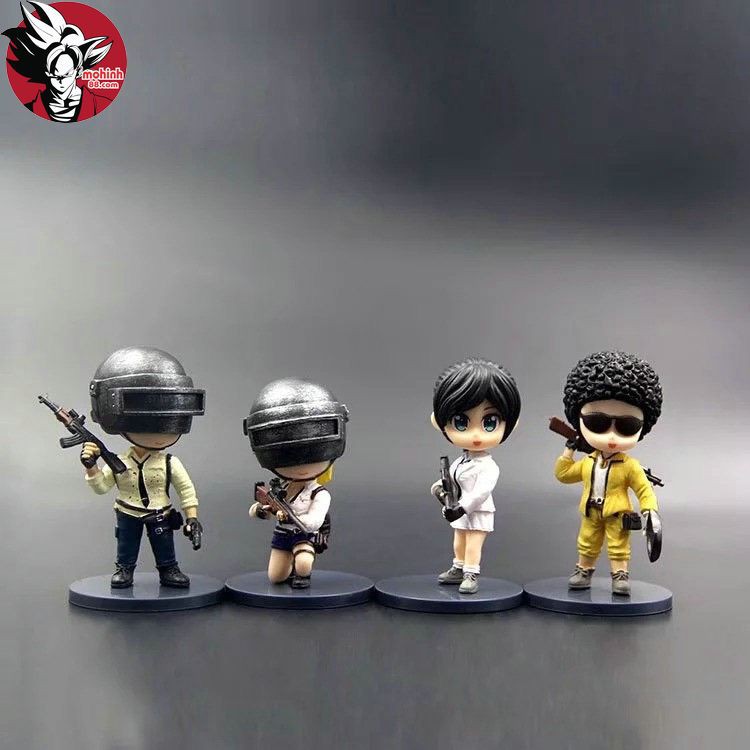 Hàng có sẵn - bán rẻ lấy tương tác] Set mô hình mini PUBG