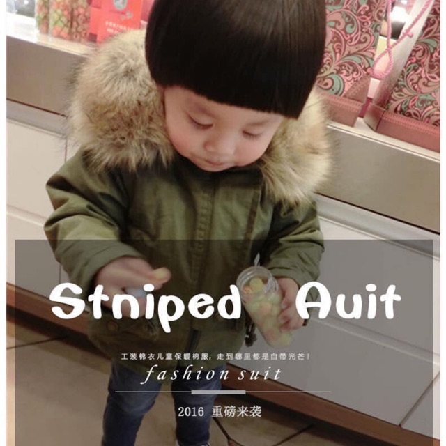 Áo khoác phao cho bé trai