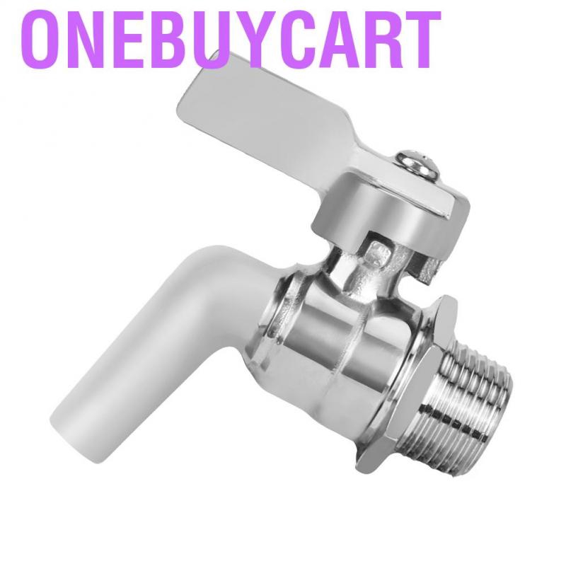 Onebuycart Adjustable Alinory Stainless Steel Beer Faucet Tap for Homebrew Wine Drink Dispenser
