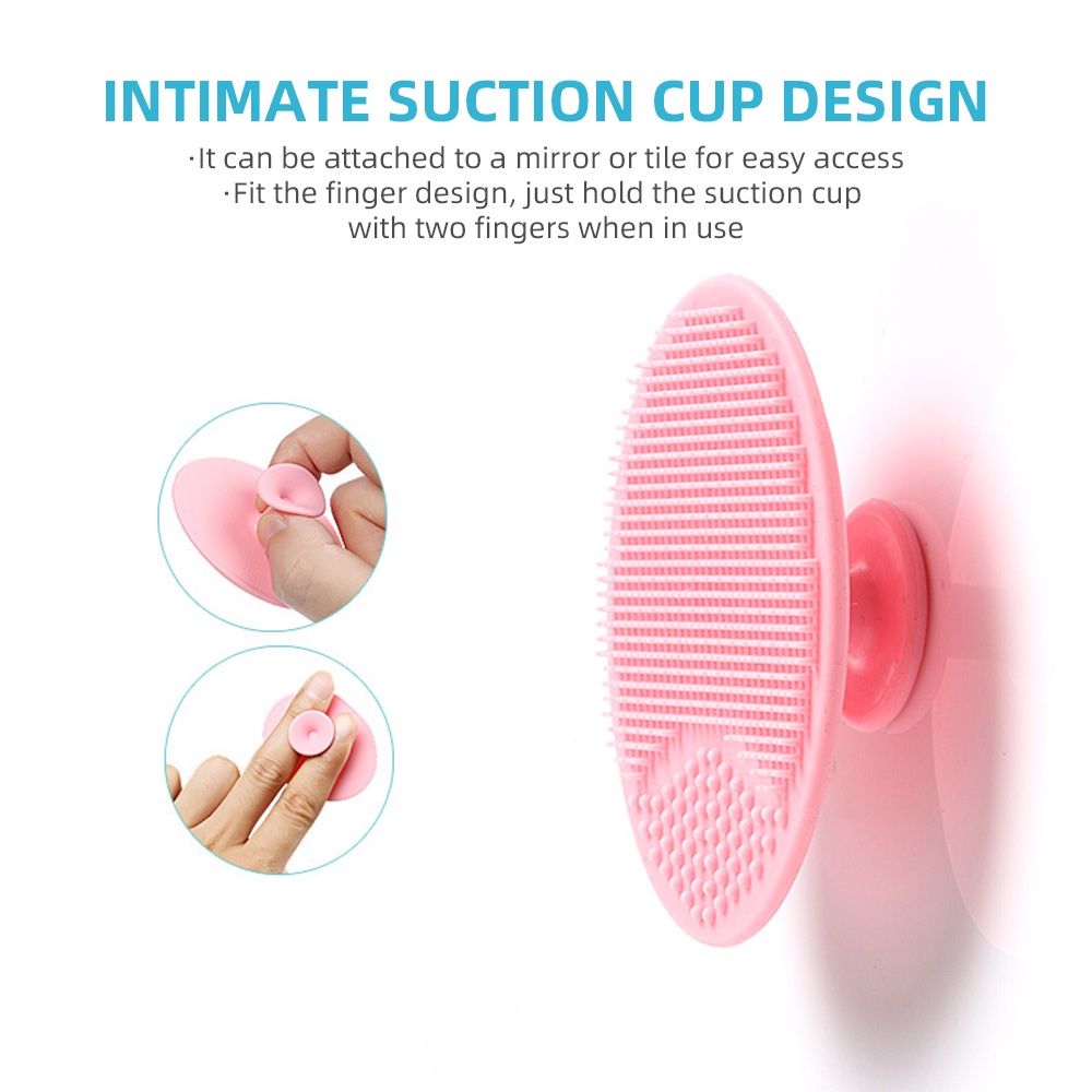 Miếng rửa mặt LIARTY silicone loại bỏ mụn đầu đen tẩy tế bào chết