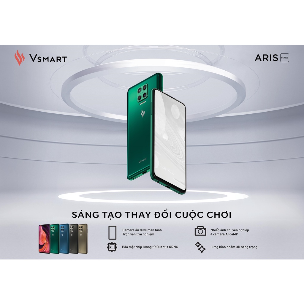 Điện thoại Vsmart Aris (8GB/128GB) - BẢN CAO CẤP | NGUYÊN SEAL - HÀNG CHÍNH HÃNG TTC MOBILE | BigBuy360 - bigbuy360.vn