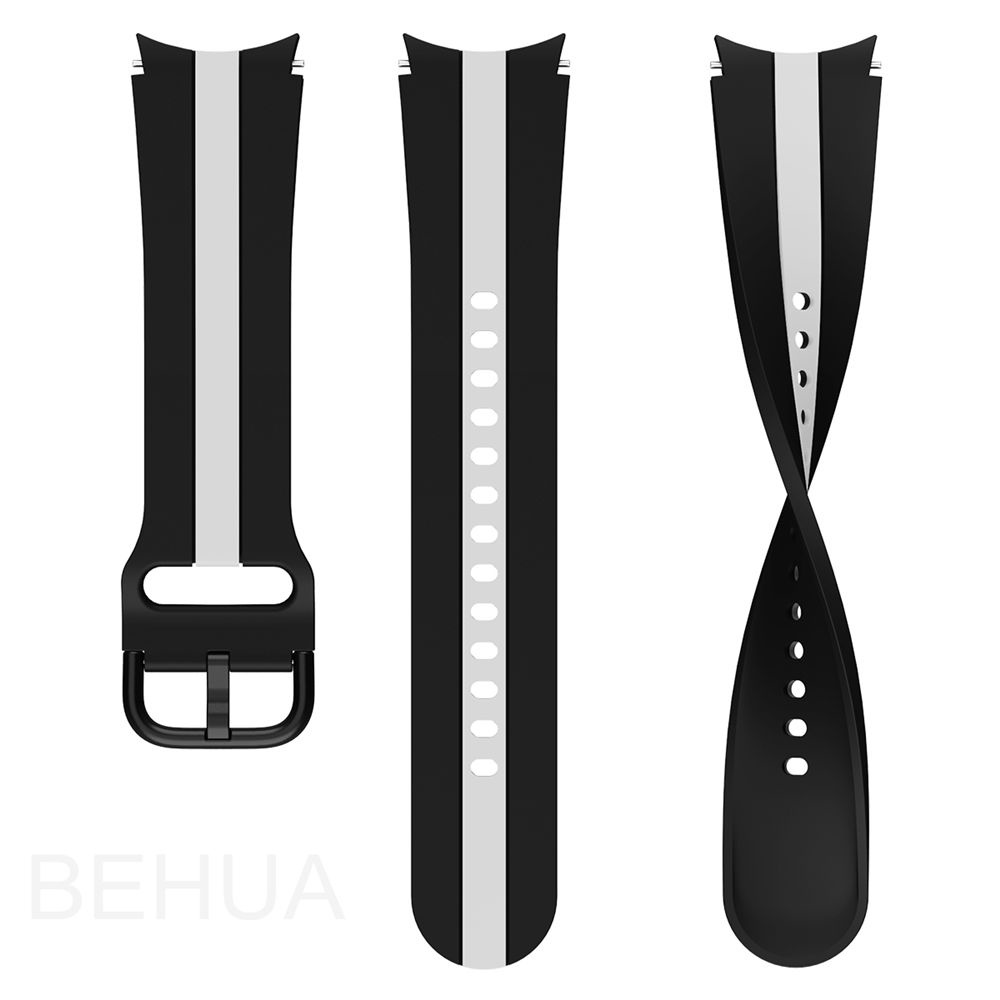 Dây Đeo Silicone Cho Đồng Hồ Thông Minh Samsung Galaxy Watch 4 40mm 44MM Classic 46mm 42mm 20mm 3 41mm