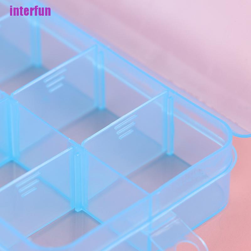 Hộp Nhựa Để Đồ 10 Ngăn Có Thể Điều Chỉnh