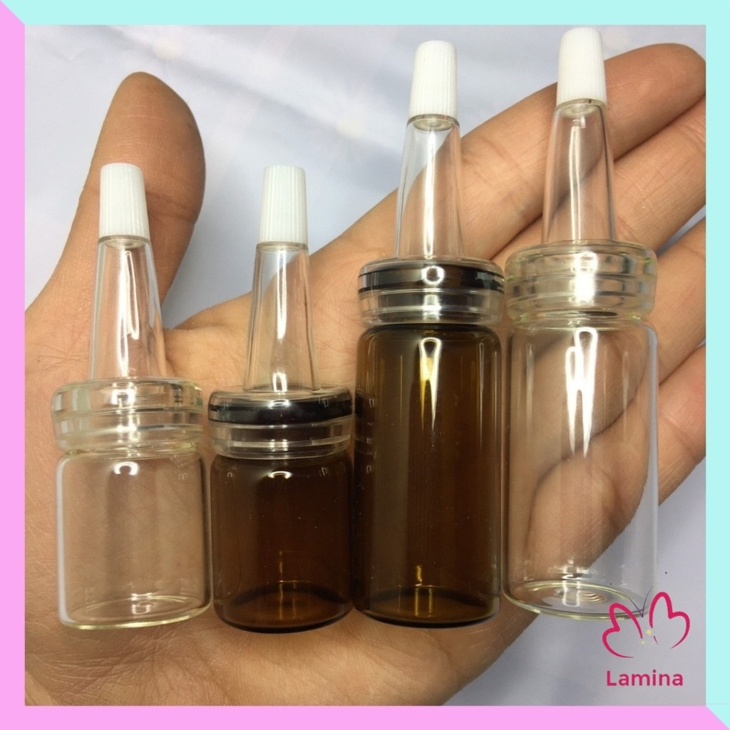 Lọ chiết mỹ phẩm 5ml, 10ml kèm theo nút bóp nhỏ giọt