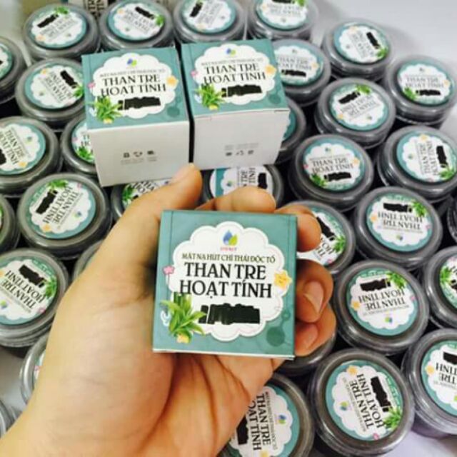 Mặt nạ than tre hoạt tính hút chì thải độc tố