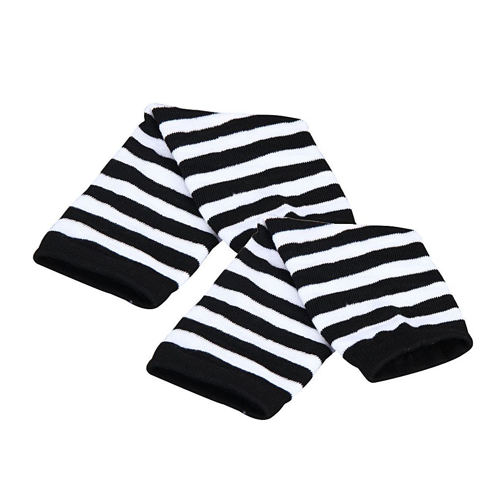 Đôi Găng Tay Vải Cotton Dệt Kim Hở Ngón Giữ Ấm Mùa Đông Cho Phụ Nữ