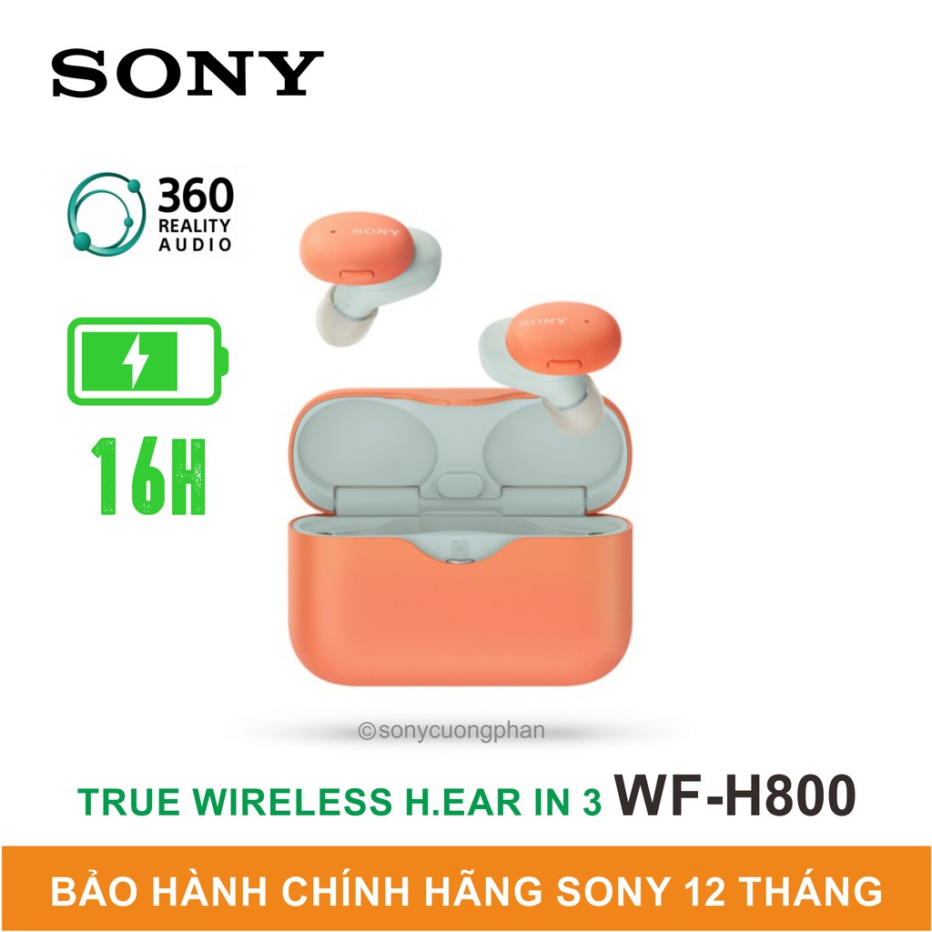 |Chính Hãng Sony Việt Nam| Tai nghe H.ear 3 in True Wireless Sony WF-H800