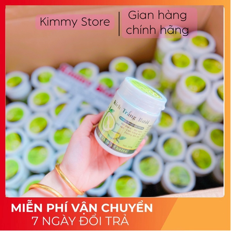 lẻ hộp 200g kem kích trắng bưởi