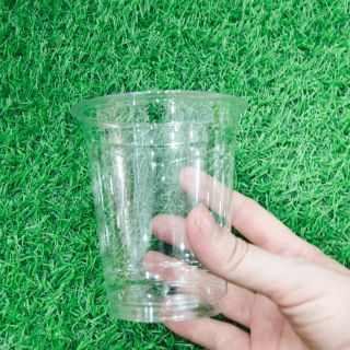 [GIÁ SỈ] 1 thùng gồm 1000ly 360ml Pet ly PP  Ly cà phê có nắp cầu nắp bằng