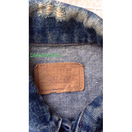 Áo khoác denim levis 2nd
