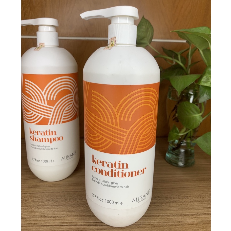 Dầu Gội Keratin Aurane 1000ml Phục Hồi Tóc Hư Tổn Với Hương Thơm Khuyến Rũ