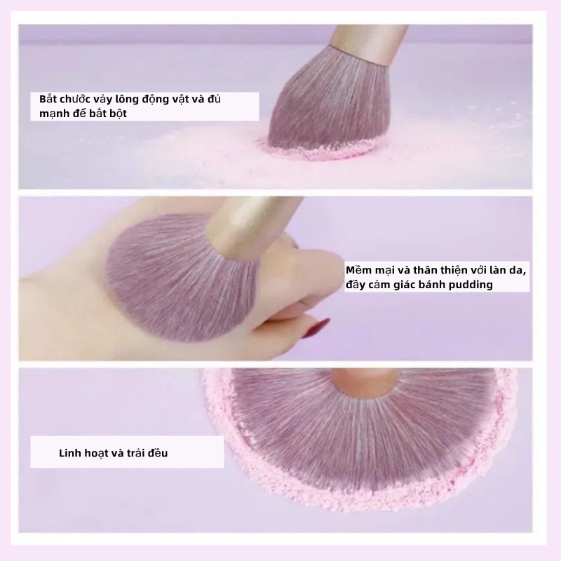 Bộ 9 Cọ Trang Điểm Chất Lượng Cao GDTIMA