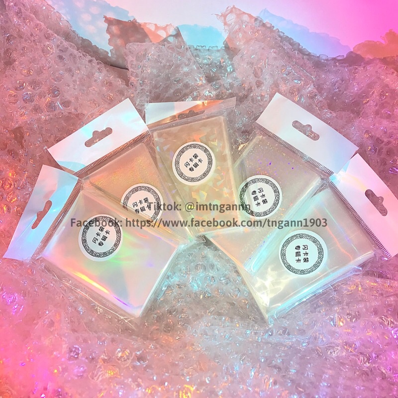 SLEEVE MeeT HOLOGRAM bọc bảo vệ card, thẻ bài
