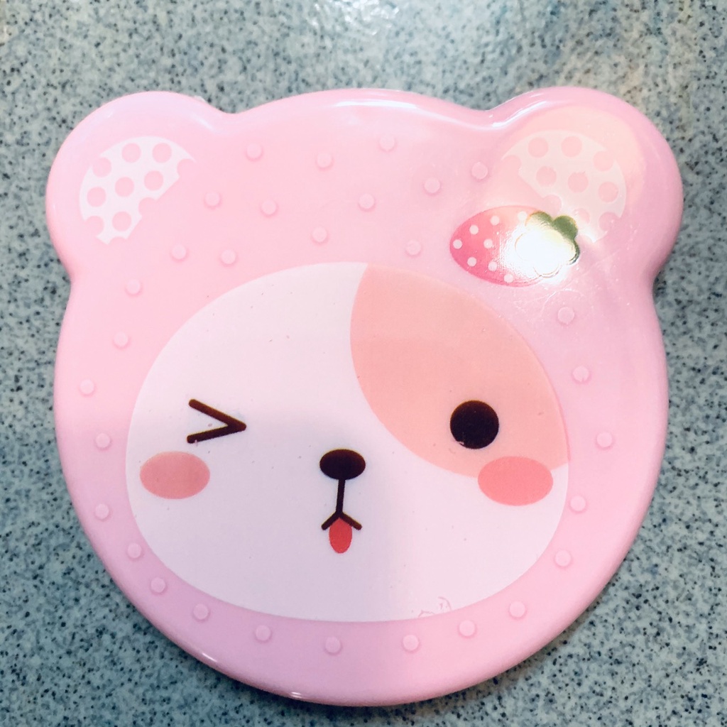 Gương lược, gương mini, kiếng có nắp bỏ túi hình thú dễ thương