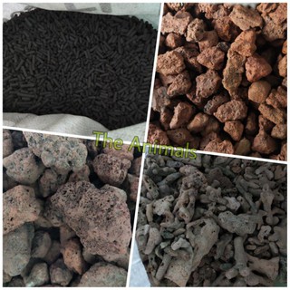 Đá lọc nước cho bể cá, hồ cá - Vật liệu lọc - Lọc tràn