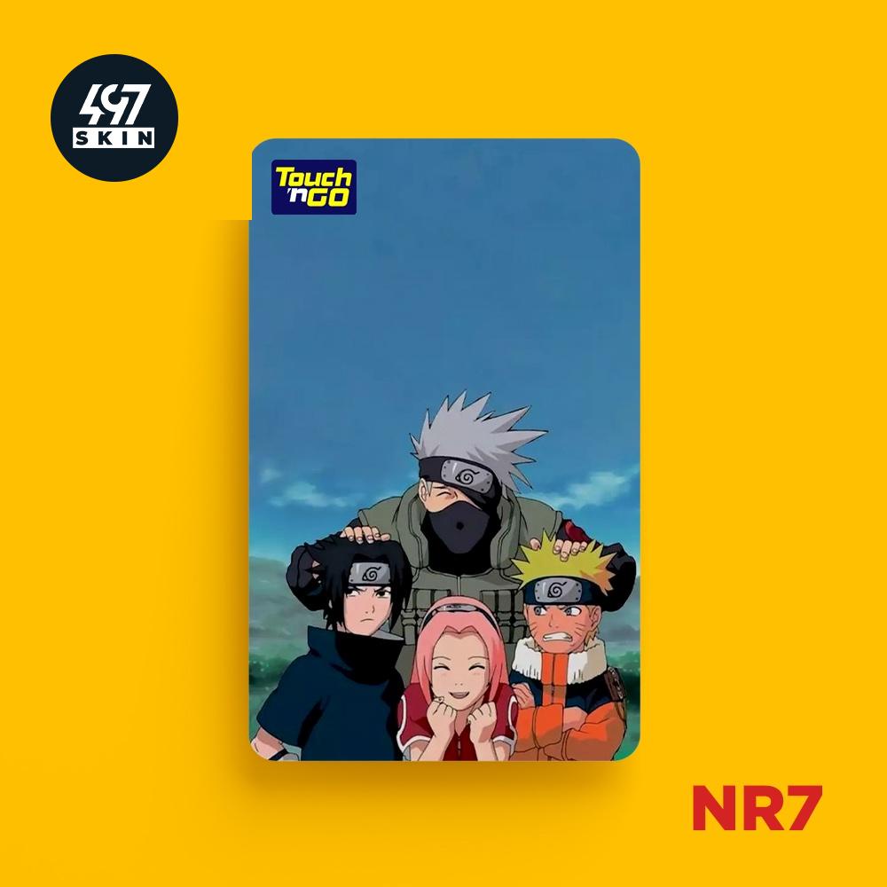 Sticker Card Anime Naruto  - Sticker Dán Thẻ ATM, Thẻ Từ - Chất Liệu Chống Xước - Chống Nước