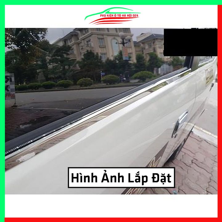 Bộ nẹp viền chân kính inox Getz Loại 6 Chi Tiết
