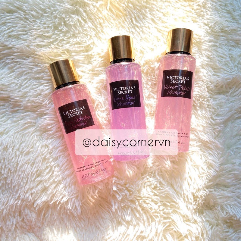 [🇺🇸 A.U.T.H] Xịt thơm body mist V.ictoria’s Se.cret dòng Shimmer