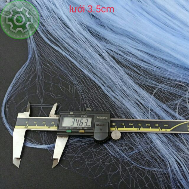 Lưới bắt cá 1màn 3p5-4p dài 100m chiều dài 80cm