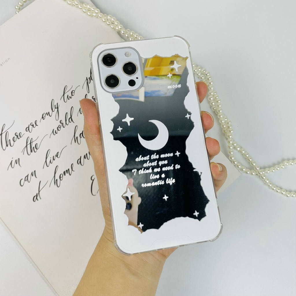 Ốp dẻo gương in hình siêu đẹp iphone 7/8/SE/7plus/8plus/Xr/X/Xs/Xsmax/11/12/13/Pro/Max/Prm/plus cạnh chống sốc