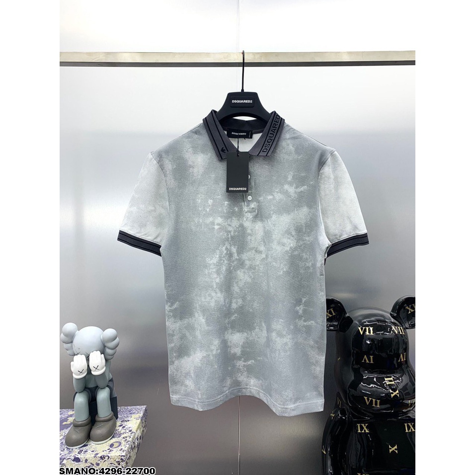 Áo polo nam 3D cổ dq PL16 vải cotton cá sấu cao cấp xuất xịn dệt bo dày dặn chuẩn form áo thun cổ bẻ tay ngắn