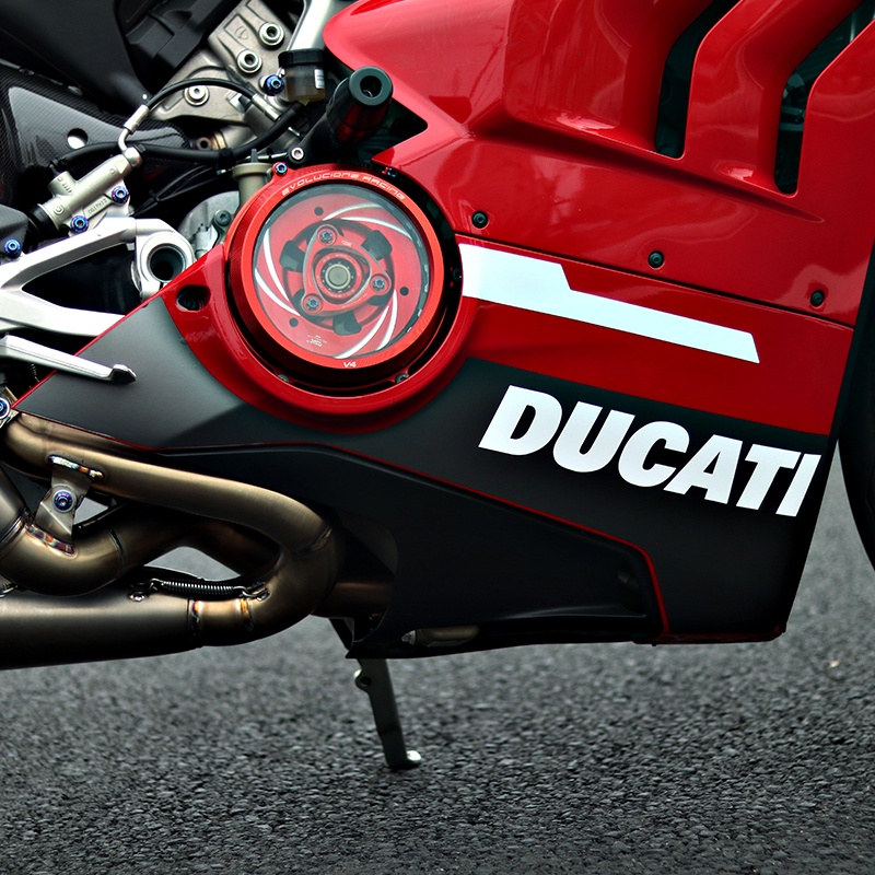 Miếng dán bình xăng hình logo 3D cho Ducati 1200 959A 848 EVO ABS 796 821 895