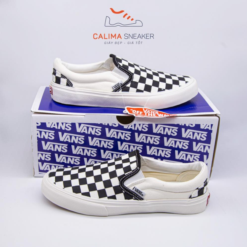 Giày Vans Caro 🏆HOT TREND🏆 Giầy Thể Thao Vans caro / Sneaker Nam Nữ Đủ Size : 36-43 /Giày Vans slip on | BigBuy360 - bigbuy360.vn