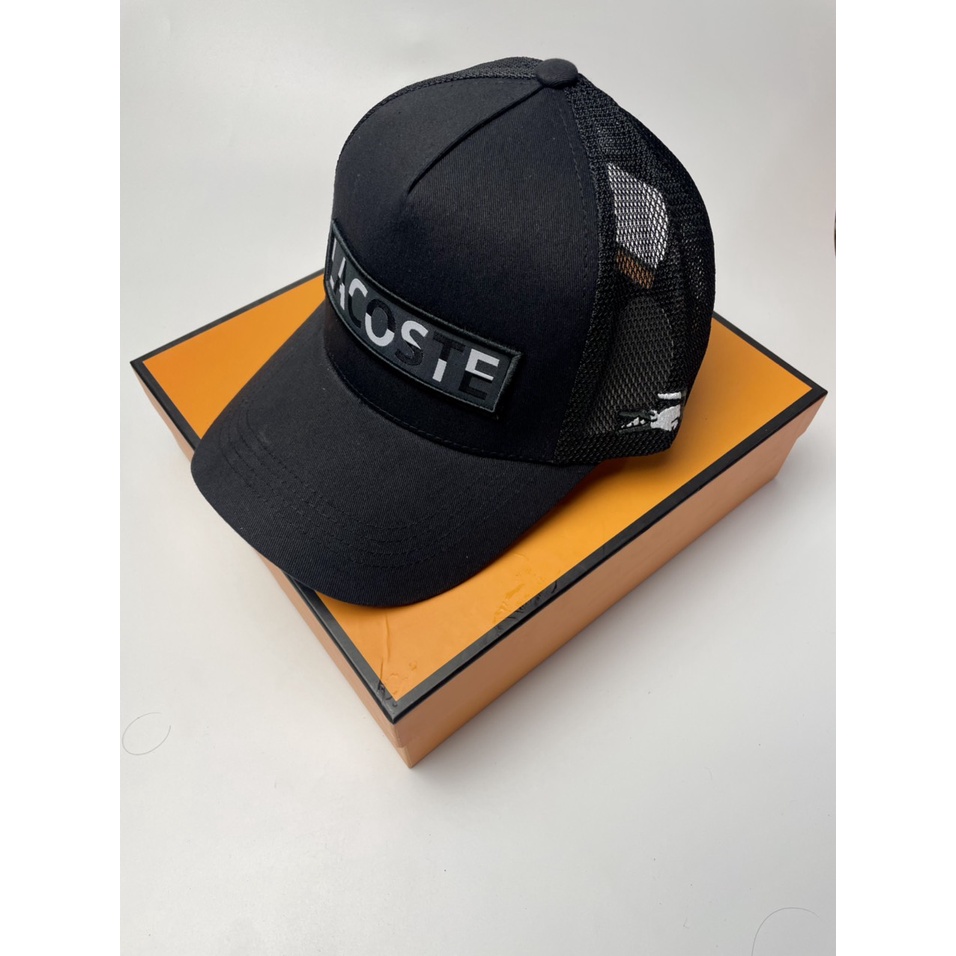Nón lưỡi trai unisex lacoste sang trọng lịch sự,Mũ lưỡi trai nam nữ cao cấp chất lượng (ảnh thật shop tự chụp)