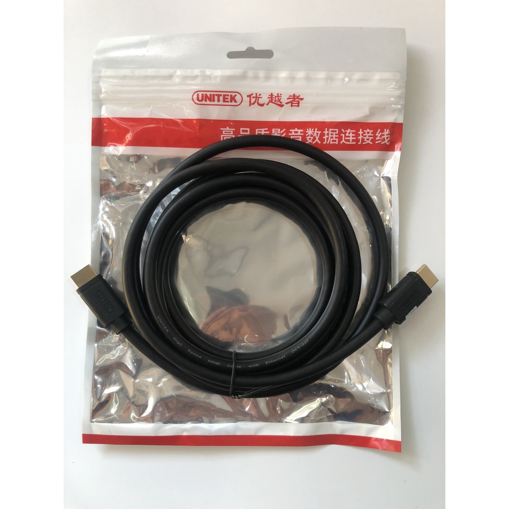 Cáp HDMI Chính Hãng Unitek Hỗ Trợ 4K Dài 3M