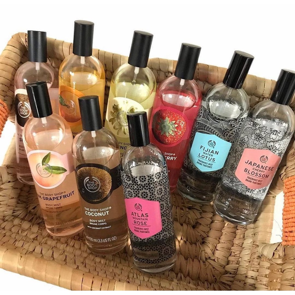Xịt thơm toàn thân The Body Shop Body Mist 100ml