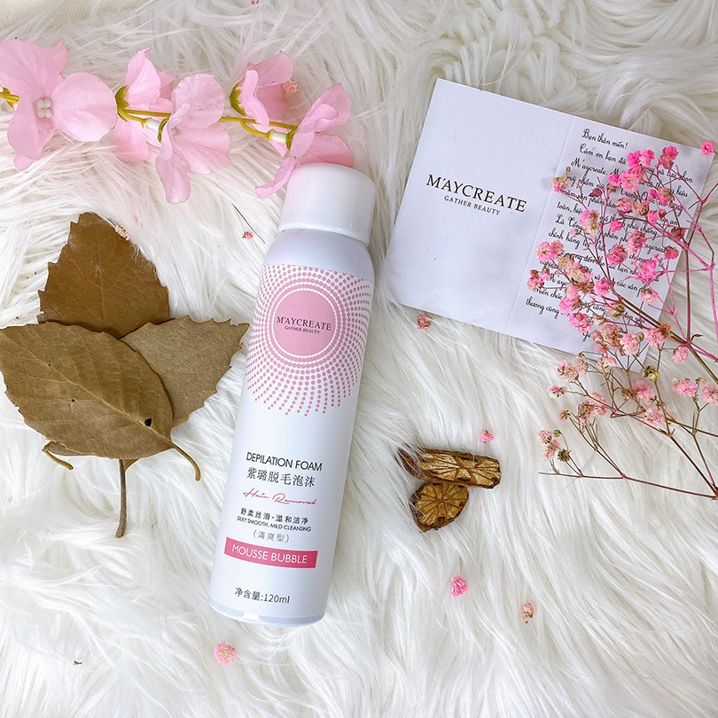 Xịt Tẩy Lông Maycreate 120ml Hàng Nội Địa Trung. | BigBuy360 - bigbuy360.vn