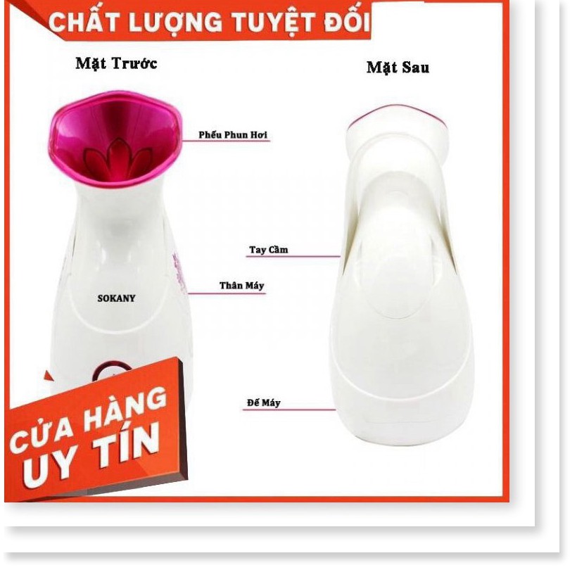 [HÀNG LOẠI 1 - GIÁ SẬP SÀN] Máy Xông Hơi Làm Đẹp Da Mặt Tại Nhà Sokany Chính Hãng