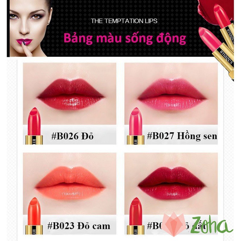 Bộ trang điểm chuyên nghiệp IMAGES 7 món Kem nền BB+ Kem chống nắng + Phẩn phủ + Chì kẻ màyi + Mascara + Son + Mặt nạ ZH